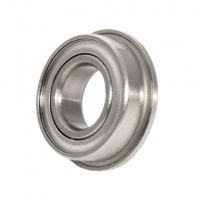 SMF74ZZ Flanged Stainless Steel Miniature Bearing 4x7x2.5 Shielded
